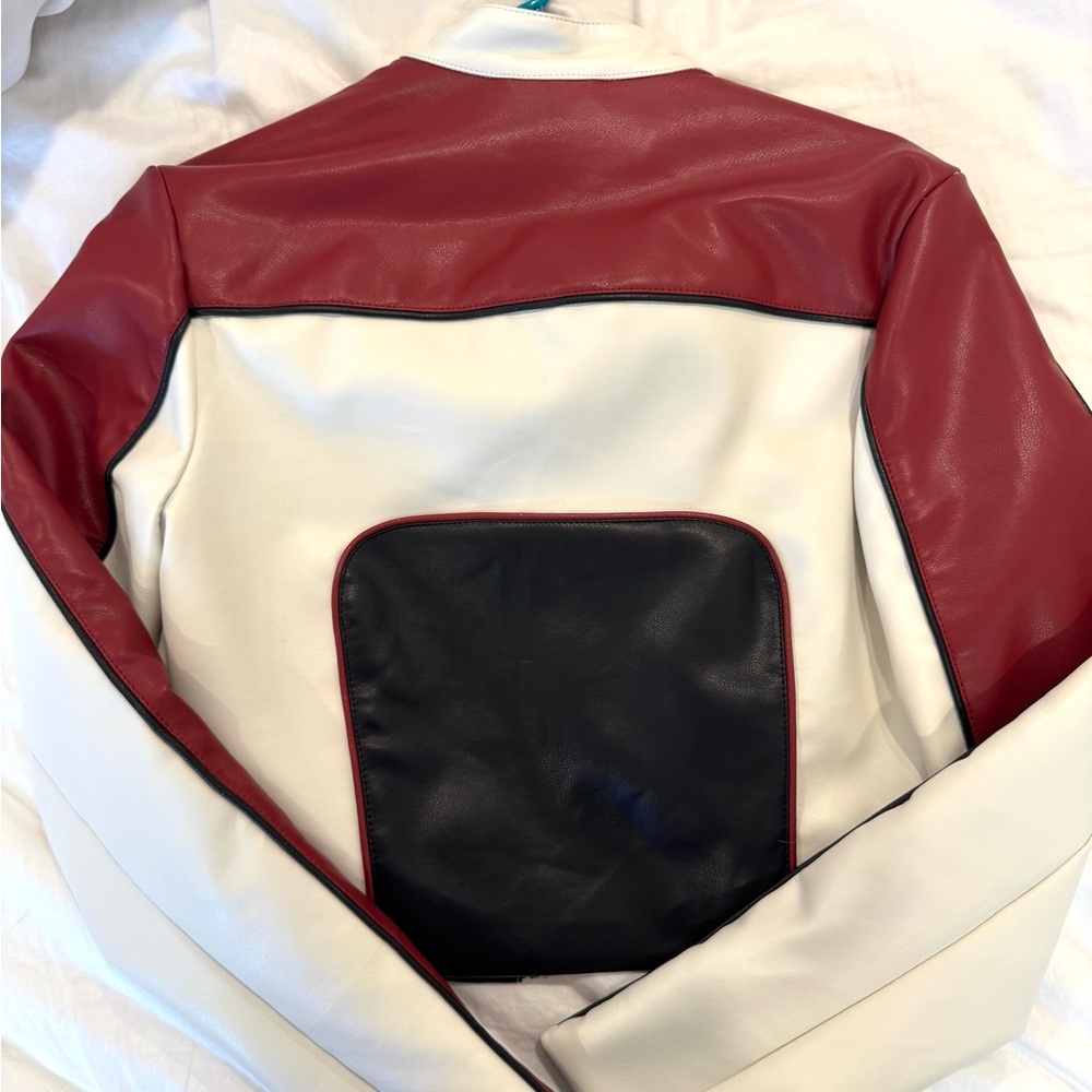CROPPED RACER JACKET - Picture 3 of 5